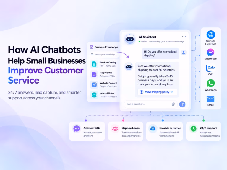 How AI Chatbots Help Small Businesses Improve Customer Service