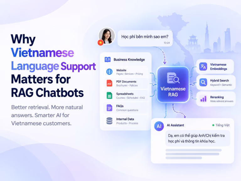 Why Vietnamese Language Support Matters for RAG Chatbots