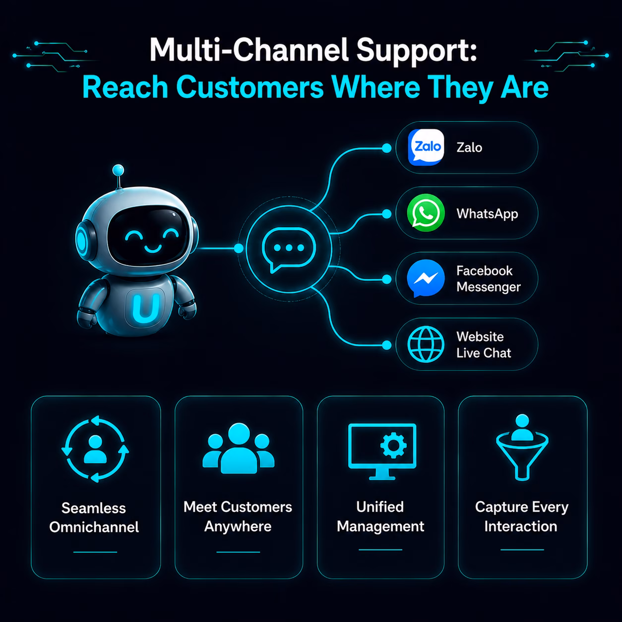 multichannel chat support