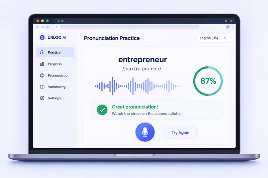 pronunciation app